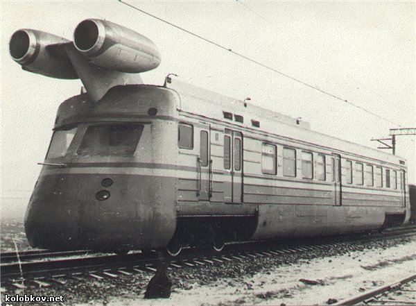 Скоростной вагон-лаборатория образца 1970 г.