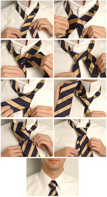 Как завязывать узел для галстука Виндзор